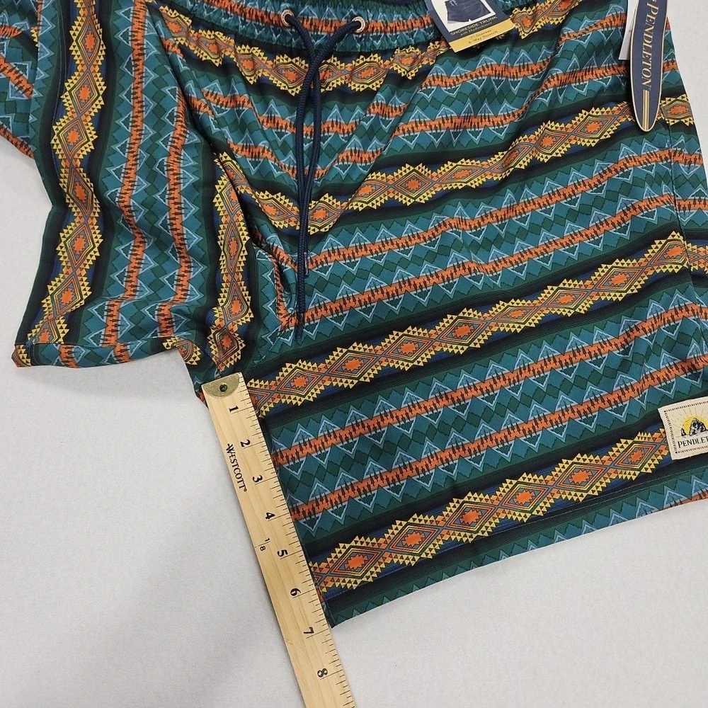 Pendleton Shoreside Hybrid Swim Trunks Mens XL Lined Stretch UPF 50+ 7